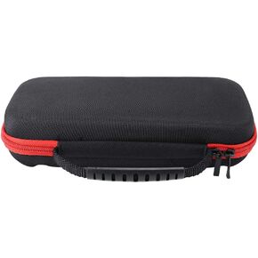 Yctze Game Console Case, EVA Material, Portable Storage Bag with Red Zipper, Bright Hard Shell Protective Cover, Impact Resistant (#13)