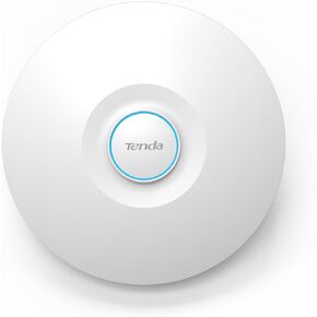Tenda WiFi 6 AX3000 Dual-Band Ceiling Mount Access Point (I29), Long-Range Coverage, PoE+ Powered, IEEE 802.11ax Wave 2, OFDMA, MU-MIMO, Seamless Roaming, White
