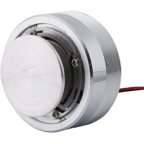 Resonance Speaker 2Inch All Frequency Vibration Strong Bass, 360°, Clear Sound Quality with Steel Color, for Computer, Laptop, MP3, MP4, CD and Mobile Phone Sound Playback and