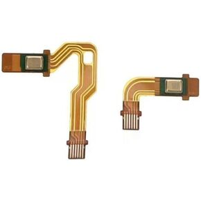 Metal+Plastic Flex Ribbon Cables (2pcs) Microphone Speaker Amplifier Cord Controller Repair Part
