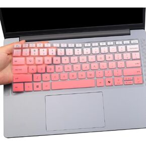 i-Tensodo Keyboard Cover Skin for 2025 2024 Yoga Slim 7 14IMH9 14Q8X9 14", Yoga Slim 7X 14Q8X9M 14.5", Yoga Slim 7 15ILL9 15.6" Keyboard Cover-Black