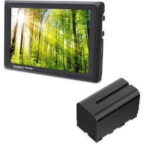 FEELWORLD FW279S Camera Monitor with F750 4400mAh Battery