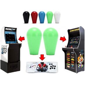 Set of 2 Joystick Bat Tops for Arcade1up, AtGames Legends Ultimate Arcade, Pandora's Box