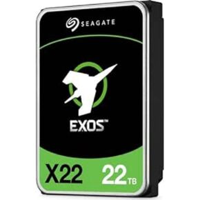 Seagate - ST22000NM000E - Seagate Exos ST22000NM000E 22 TB Hard Drive - Internal - SAS - 512e/4Kn Format