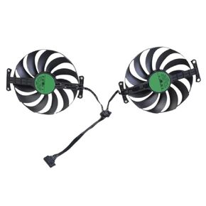 2Pcs T129215Su Video Card Fan Graphics Card Cooling Graphics Card Radiators Ment for Rtx3070 Graphics Card