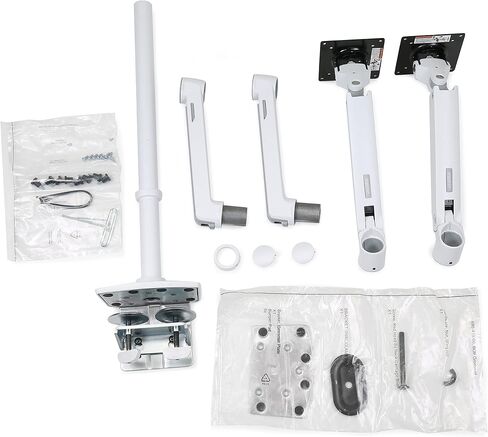 Ergotron – LX Quad Monitor Arm, VESA Desk Mount – for 4 Monitors Up to 40 Inches, 7 to 11 lbs Each – Matte Black in Saudi Arabia