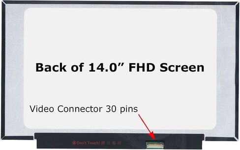 Screenarama استبدال الشاشة الجديدة لـ Lenovo ThinkPad T14S Gen 2 Model 20WM 20WN 20XF 20XG ، FHD 1920X1080 ، IPS ، Matte ، LCD LED عرض مع أدوات in Kuwait