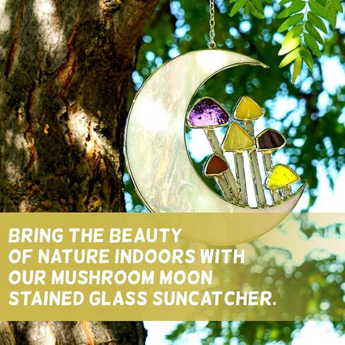 Sensory4u الزجاج الملون Suncatchers نافذة معلقة جدار الفن عنصر الألوان الأرضية التصميم الحديث - مجموعة 7 قطعة in Kuwait