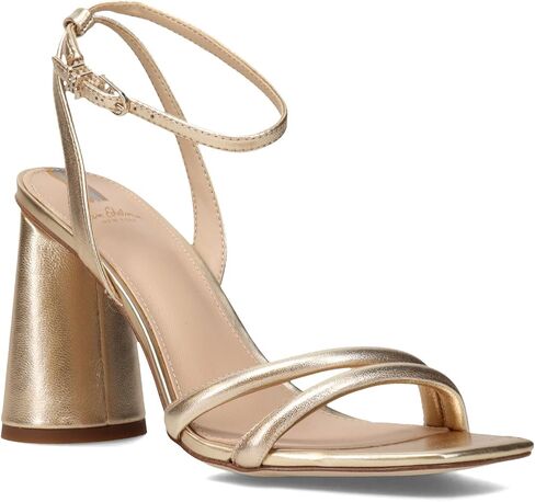 Sam Edelman Women's Kia Heeled Sandal, Gold Leaf, 9 in Saudi Arabia