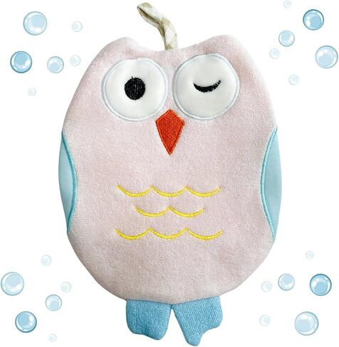 Petie The Puppy Wash Cloth - Animal Shape Cotton Mitt - Zoo Glove - Puppet - Wash Cloth - Children Bath Brush - Bath Glove - Bath Towel Gloves - Cute Glove - Popular Play Wash Cloth in Saudi Arabia