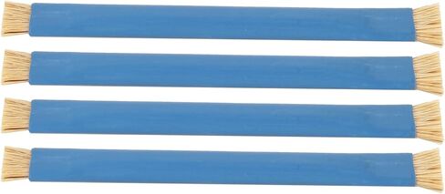 yctze 4pcs إصلاح الهاتف المحمول فرشاة صلبة ثابتة ، أداة تنظيف لحام ، فرشاة ذات جودة متميزة مع مقبض العزل لتنظيف الدوائر IC (الأزرق) in Kuwait