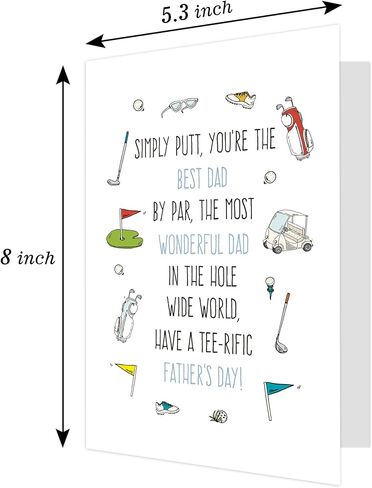 Funny Father’s Day Card for Dad, Cute Spider Birthday Card from Daughter Son, Dad Thanks for Always Being There in Saudi Arabia