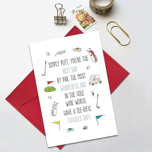 Funny Father’s Day Card for Dad, Cute Spider Birthday Card from Daughter Son, Dad Thanks for Always Being There in Saudi Arabia