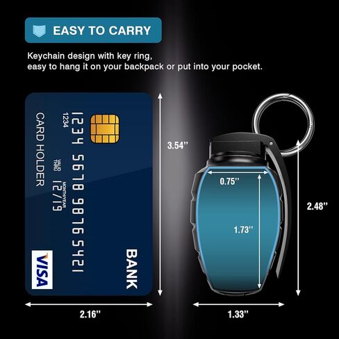 edcfans Waterproof Container, Outdoor Survival Camping Hiking in Kuwait