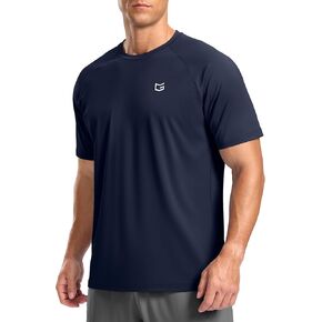 G Gradual Men's Workout Athletic T-Shirts Moisture Wicking Cooling Running Shirts Short Sleeve Performance Tee for Gym Tennis