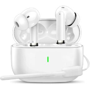 Wireless Earbuds Pro 2 Bluetooth 5.3 Headphones in Ear Buds Built in Noise Cancelling Mic with Charging Case,40Hrs Playtime IPX7 Waterproof,Bluetooth Earphones Stereo Sound for Android,Smartphone