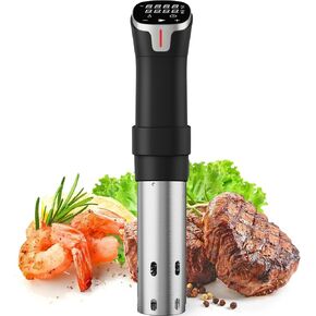 Sous Vide, 1100 Watts Sous Vide Cooker Machine Immersion Circulator, Thermal Immersion, Fast-Heating with Timer & Best Gift