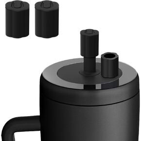 2 Pack Brumate Magnetic Straw Cover, Silicone Leakproof Straw Protector for Tumbler, Compatible with Era/Resa, Drinkware Accessory