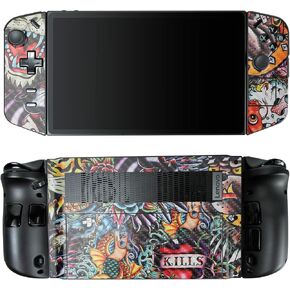 جلد الألياف الكربونية المتوافقة مع Lenovo Legion Go - Blue Marble - Premium 3M Vinyl Wrap Wrap Cover - من السهل تطبيق | مصنوع في الولايات المتحدة الأمريكية من قبل Mayyskins