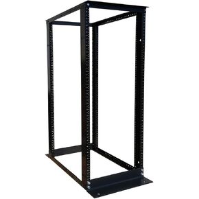 RAISING ELECTRONICS 27U 4 Post Open Frame Server Rack 19inch Adjustable Depth 25inch-29inch (27U)