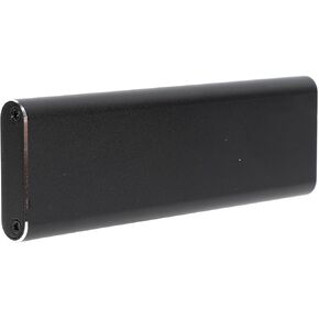 SSD Enclosure, M.2 Nvme PCIE NGFF Support B Plus M Key Solid State Drive Enclosure Type C USB 3.1 Gen 2 10Gbps for 2260 SSD for 2242 (with Type A Type C to Type C Double End Cable)