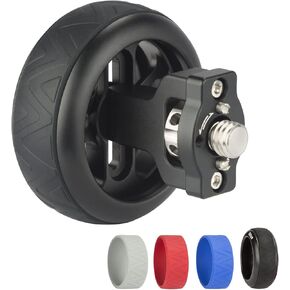 Nitze Side Handle with 3/8" Screw and Detachable Locating Pins for ARRI, Different Colored Rubber Rings, Aluminum Camera Side Handle for Camera/Monitor Cages - PA31E
