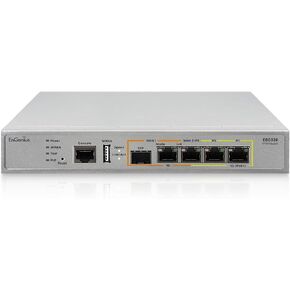 EnGenius Cloud Managed VPN Router ESG320 2.1 GHz Dual-Core, Dual-WAN, 4 Gigabit LAN (1 PoE+), 1 SFP, Auto-VPN, stateful Firewall, Cellular failover