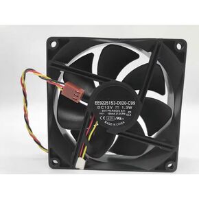 for SUNON Construction Standard EE92251S3-D020-C99 9225 12V 1.3W 9CM/cm Fan