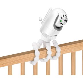 MOTTAL MOUNTION MOUNT ، حامل كاميرا ترايبود للبصريات الرضع DXR-8 و DXR-8 PRO ، جبل سرير مرن ، أبيض