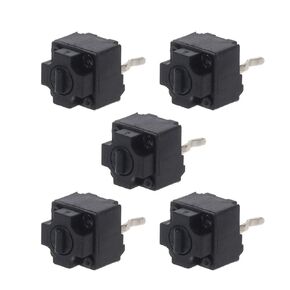 5Pcs Square Mouse Micro Switch EVQP0E07K for Deathadder NAGA for IO1.1 G500 Mouse Micro Buttons Gaming Mouse Skate Feet Pad Edge Sticker Receiver Adapter Keycap Puller