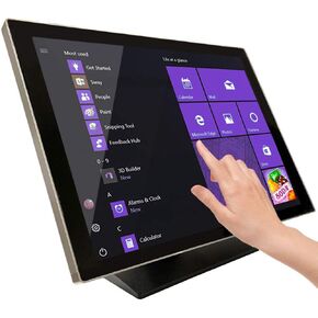 Angel Pos 24 "Metal Housing Capacitive LED Capacitive Multi-Touch HDMI VGA Monter