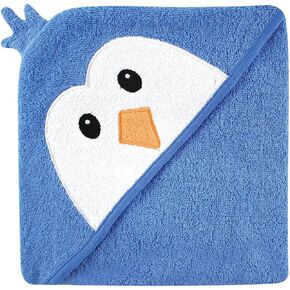 Luvable Friends Unisex Baby Cotton Animal Face Hooded Towel, Chicken, One Size in Kuwait