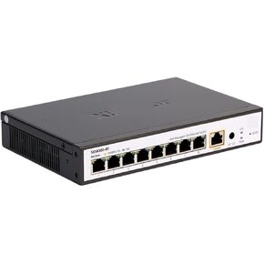 8-Port 10G RJ45 L3 Managed Switch with Fan Support Support 1G/2.5G/10G DHCP/VLAN/Port Aggregation/Routing Function(with AU Plug)