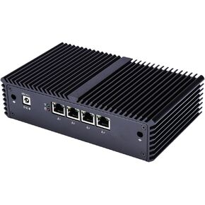 Qotom i5 Mini PC Dual Core 2.2 Ghz 8GB RAM 128GB SSD, 4 LAN AES-NI Router Firewall