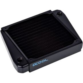 Alphacool Nexxxos ST30 Full Copper X-Flow Radiator140 ، 140 مم × 1 ، مروحة واحدة ، أسود