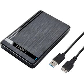 2.5 inch HDD Enclosure SATA to USB 3.0 External Hard Drive Case 6Gbps Speed SATA SSD HDD Case for Laptop PC Accessories