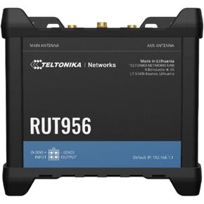 Teltonika RUT956 4G LTE Cat 4 Router with Wi-Fi | 150 Mbps | RUT956A00A00 | North America