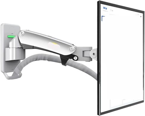 F120 17-27 بوصة غاز Spring TV Mount LCD Monitor Stand Arm Arm Stand Silver Silver (Silver Gray) in Kuwait