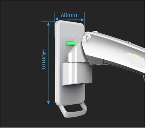 F120 17-27 بوصة غاز Spring TV Mount LCD Monitor Stand Arm Arm Stand Silver Silver (Silver Gray) in Kuwait