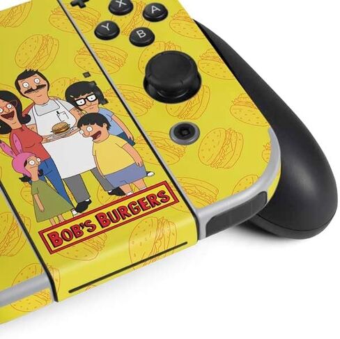 Skinit Decal Gaming Skin Compatible with Nintendo Switch OLED (2021) - Officially Licensed Bobs Burgers Family Portrait Design in Saudi Arabia