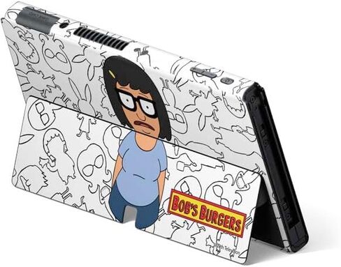 Skinit Decal Gaming Skin Compatible with Nintendo Switch OLED (2021) - Officially Licensed Bobs Burgers Family Portrait Design in Saudi Arabia