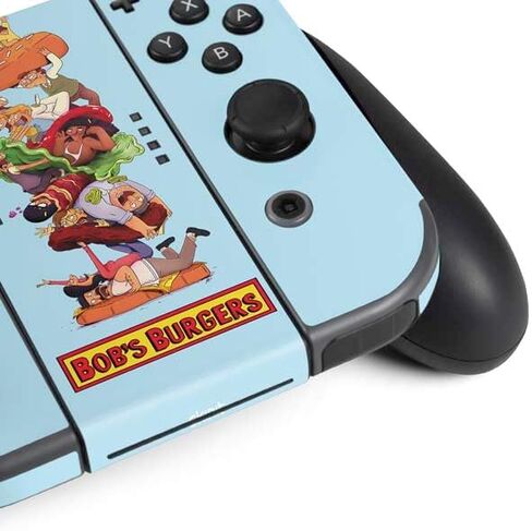 Skinit Decal Gaming Skin Compatible with Nintendo Switch Bundle - Officially Licensed Bobs Burgers Roller Coaster Design in Saudi Arabia