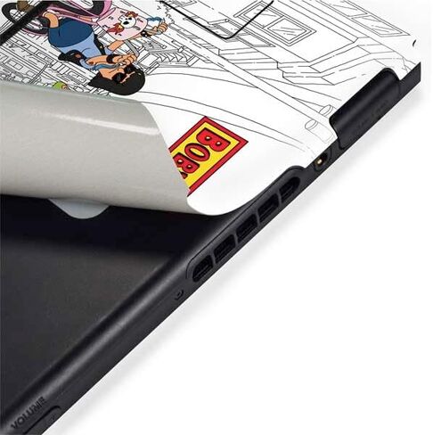 Skinit Decal Gaming Skin Compatible with Nintendo Switch Bundle - Officially Licensed Bobs Burgers Roller Coaster Design in Saudi Arabia