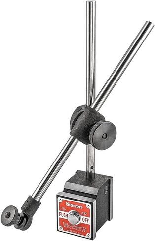 Starrett Magnetic Indicator Holder with 15" Flexible Arm, 3/8" Stem Diameter, 100 lbs Holding Power, Precision Measurement Tool - 57-052-380 in Saudi Arabia