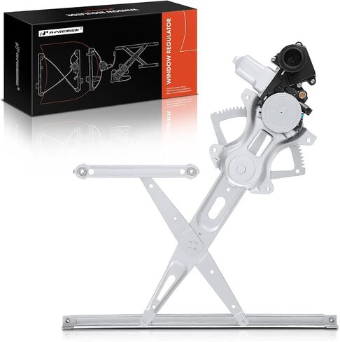 A-Premium Electric Power Window Regulator with Motor Compatible with Toyota Corolla 2009-2013 Sedan, Matrix 2009-2014 Wagon, Front Right Passenger Side in Saudi Arabia