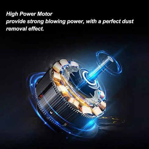 130000RPM Jet Dryer Blower, Jet Fan Mini Blower Compact High Speed, Portable Hand Blower Jet Fan for Computer Keyboard Outdoor Car in Saudi Arabia