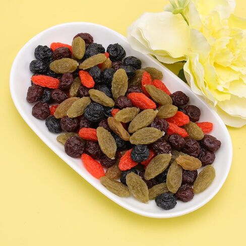 ميو لونج 100 غرام لتزيين المطبخ المنزلي، فواكه مجففة اصطناعية مختلطة وعنب التوت البري والكشمش الاسود والتوت الازرق in Kuwait