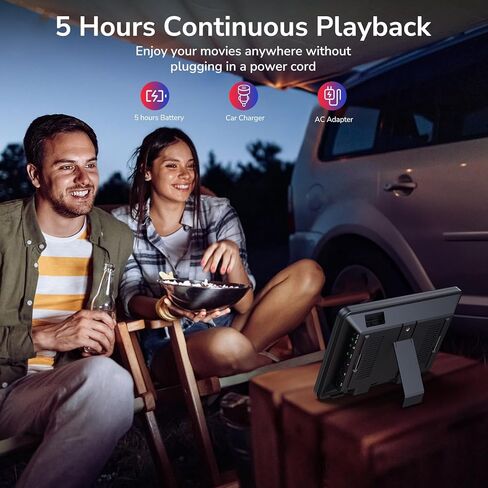 مشغل أقراص DVD 10.5 بوصة للسيارة مع بطارية مدتها 5 ساعات ، سماعات الرأس ، مسند DVD Player دعم إدخال HDMI ، مزامنة الهاتف/التلفزيون ، مقاطع فيديو 1080 بكسل ، USB SD ، آخر الذاكرة ، المنطقة المجانية in Kuwait