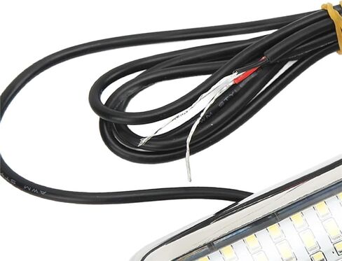 1pc 10‑30V DC Boat Ambient Light 42LEDS Drain Light Waterproof Underwater Lamp For Yacht(70A) in Saudi Arabia