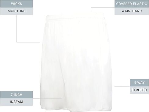 شورت كرة القدم للرجال من Augusta Sportswear Standard High Five Play90 Coolcore، أزرق، 3X-Large in Saudi Arabia